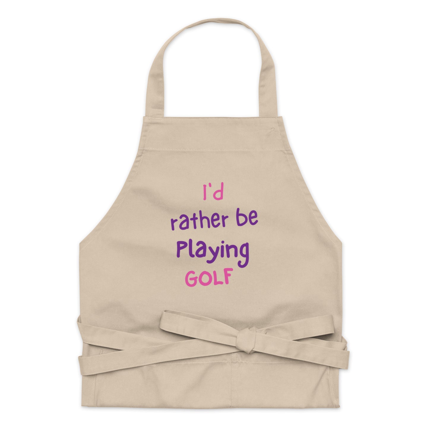 Organic cotton apron