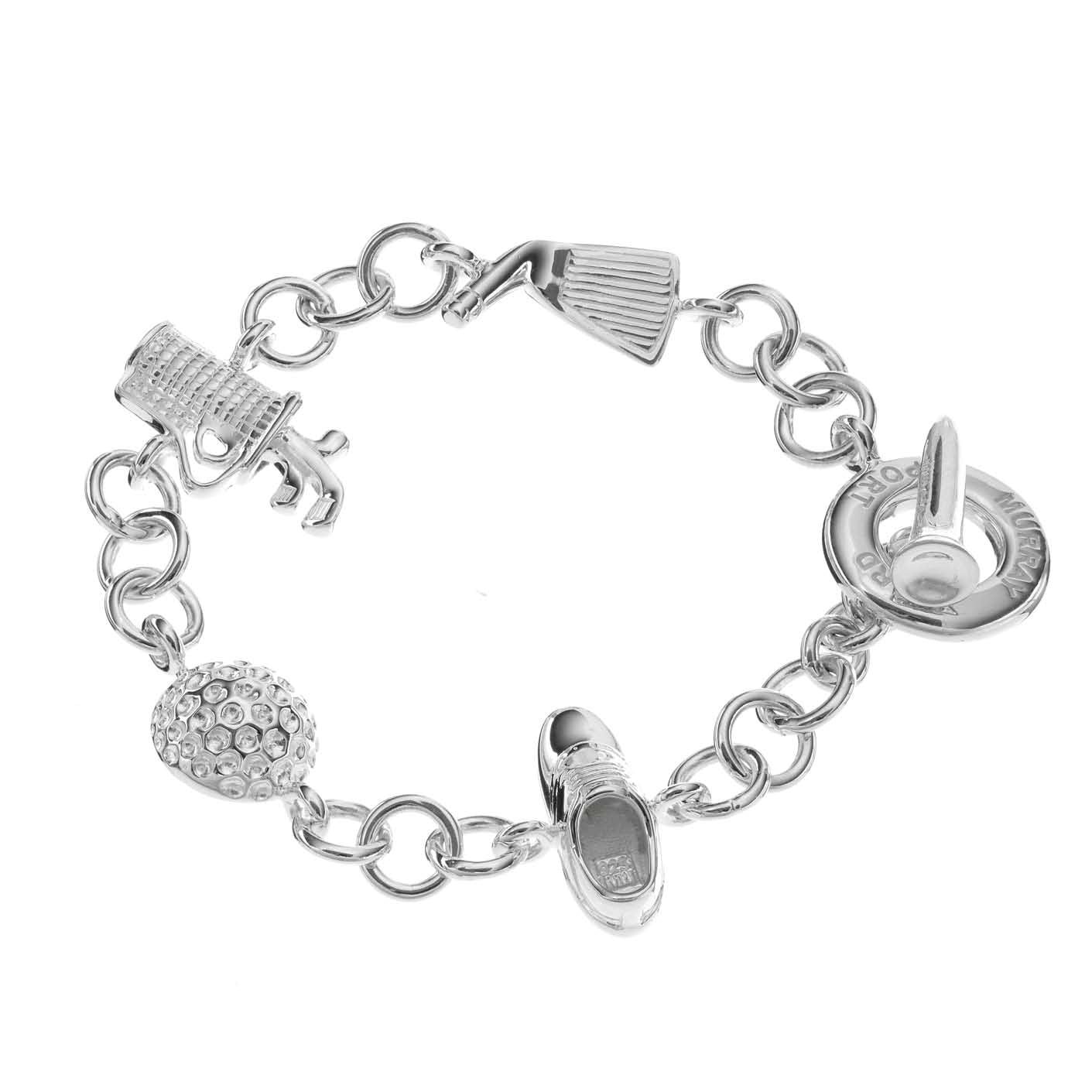 Golf Charm Bracelet